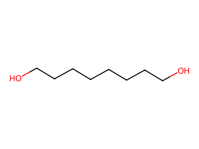 1,8-Octanediol Structure
