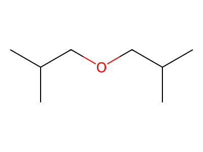 diisobutyl ether Structure
