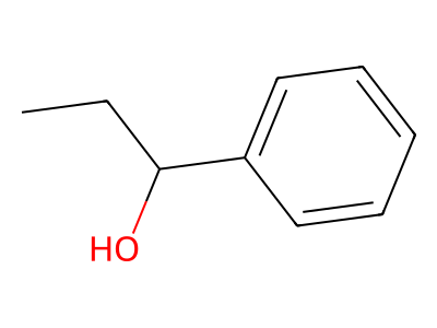 1-PHENYL-1-PROPANOL Structure