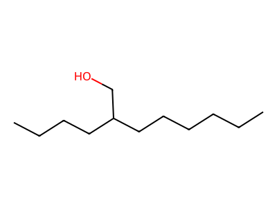 2-BUTYL-OCTAN-1-OL Structure