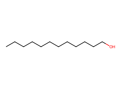 1-dodecanol Structure