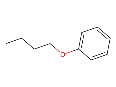 Butyl phenyl ether Structure