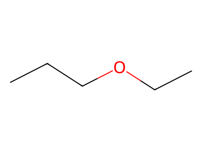 ETHYL PROPYL ETHER Structure