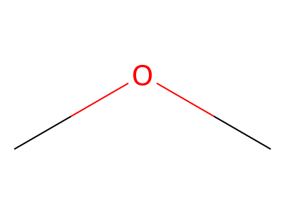 dimethyl ether Structure