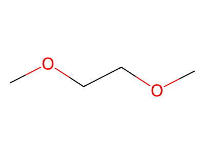 1,2-dimethoxyethane Structure